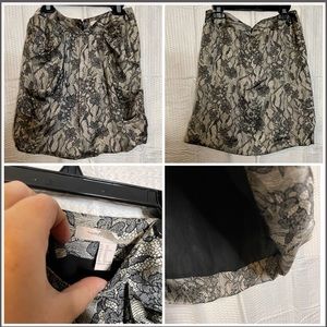 Silk Mini Skirt XS
